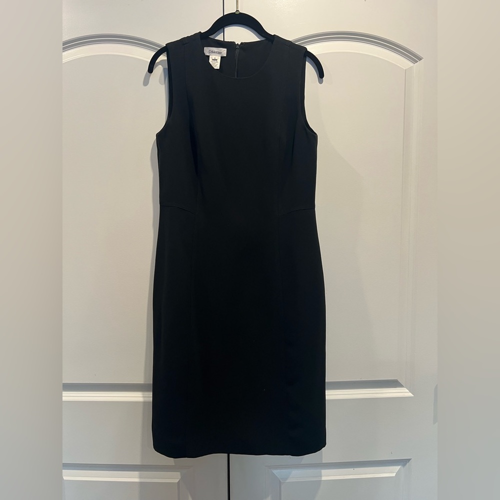 Calvin Klein Classic Black Mini Dress